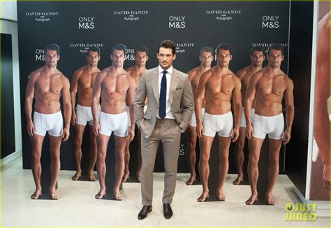 david gandy and his shirtless cut outs are too hot to handle photo