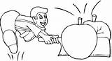 Coloring Pages Apples Kids Coloringbookfun sketch template