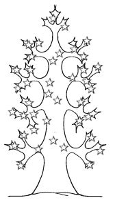 trees  printable coloring pages  kids