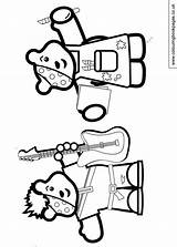 Pudsey Colouring Toddlers sketch template