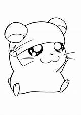 Coloring Pages Hamtaro sketch template