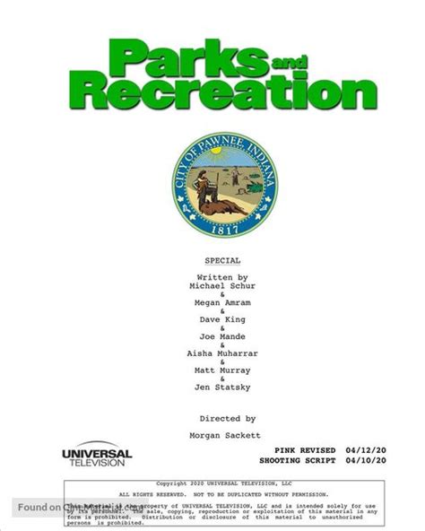 parks  recreation   poster