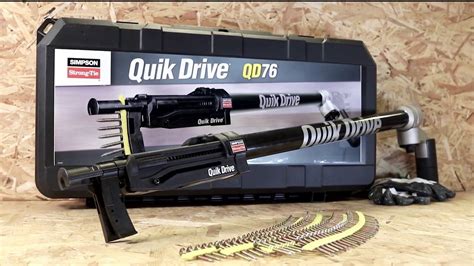 quik drive auto feed screw system qd youtube