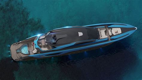 sleek   foot yacht promises  blistering top speed   knots nautic magazine