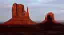 Image result for Towering Monument Valley spectacle Sunset. Size: 127 x 70. Source: www.mercurynews.com