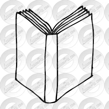 book outline  classroom therapy  great book clipart