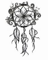 Dreamcatcher Drawing Catcher Dream Tattoo Drawings Tattoos Print Dreamcatchers Line Catchers Colorful Designs Sketch Atrapasueños Sketches Pen Flowers Butterfly Etsy sketch template