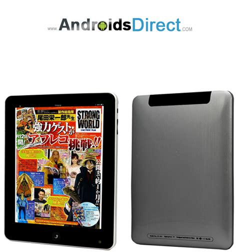 google android  white tablet pc inwhitetpc  androids directcom buy