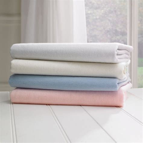 single bed brushed cotton flannelette fitted sheet blue factoryucouk