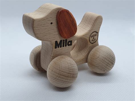 houten speelgoed hondje wood  fun