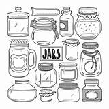 Jars sketch template