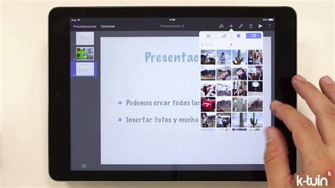 keynote  ipad realiza presentaciones youtube