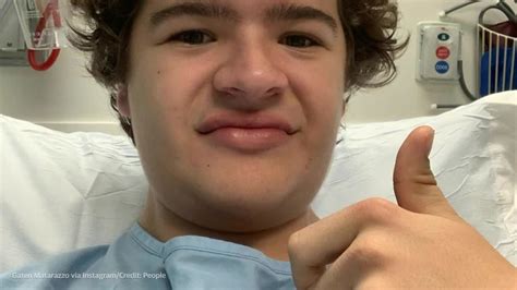 ‘stranger Things Star Gaten Matarazzo Says Surgery Was A ‘complete