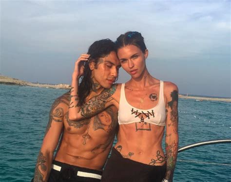 Ruby Rose S Giant Back Tattoo Is Basically The Mother Of