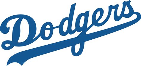 dodgers la logo png png image collection images   finder