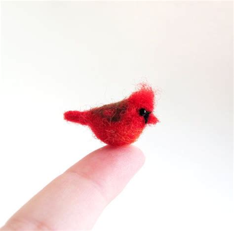 miniature cardinal bird cardinal birds miniatures birds