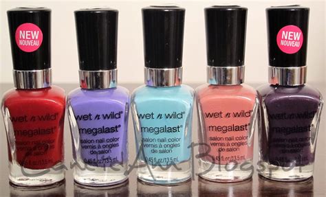 candidann wet n wild megalast nail polish swatches