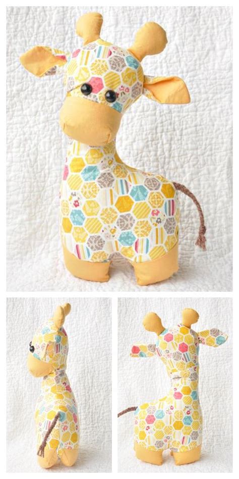 printable giraffe sewing patterns krystleariah