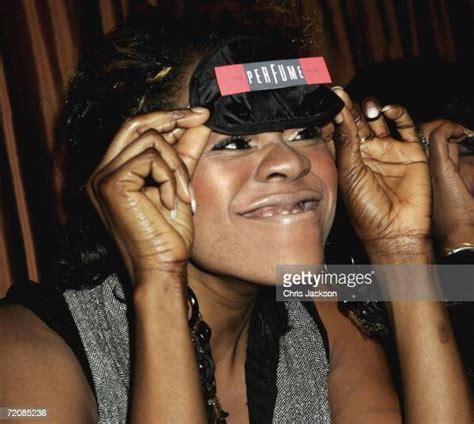 Antonia Okonma Plays With Her Blindfold During The First Ever Naked