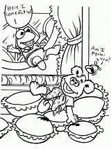 Coloring Muppet Babies Pages Piggy Miss Library Clipart Color sketch template