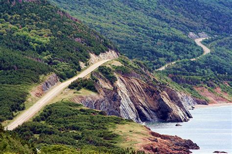 The Cabot Trail Cape Breton Ns The Cabot Trail Is A