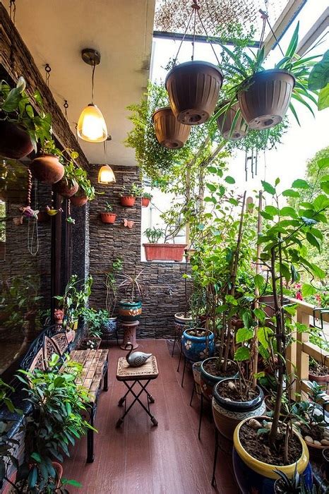 smart ways  upgrade modern apartmen balcony  green plants thegardengranny