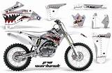 Yz450f Yz250f Warhawk Amr Motocross Wht P40 Invisionartworks Popscreen источник sketch template