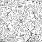 Kaleidoscope Coloring sketch template