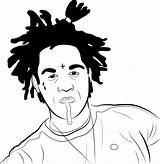 Dreadlocks Drawing Getdrawings sketch template