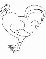 Rooster Clip Clipart Clipartix Cliparts Library Related sketch template