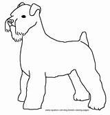 Dog Coloring Pages Breed Dogs Schnauzer Hubpages Breeds Printable Digging Holes sketch template