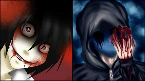 Creepypasta Origins Jeff The Killer Vs Eyeless Jack