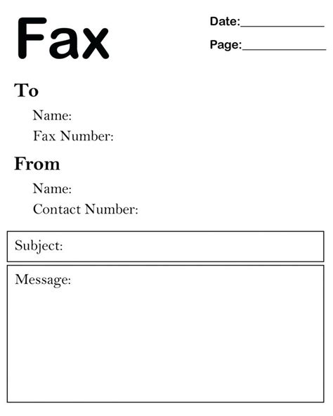 printable fax cover sheet cover sheet template fax cover sheet