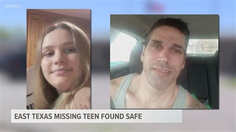 Officials East Texas Teen Abducted By Sex Offender Found Safe Cbs19 Tv