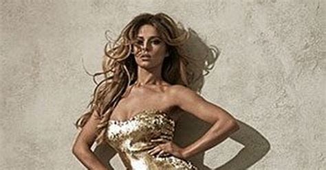 cheryl cole shimmers in hot gold swimsuit picture to promote new single