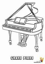 Instruments Mandolin Klavier sketch template