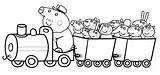 Peppa Wutz Nonno Malvorlagen Trenino Amici Kleurplaat Malvorlage Stampare Tren Coloradisegni Malbuch Cerdito Peppapig Bimbi Cokitos Abuelo Kleurplaten Weihnachten Forumforyou sketch template