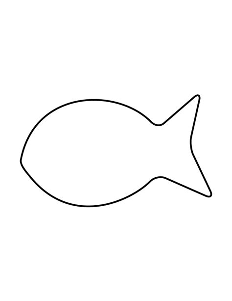 fish stencil    coloring pages