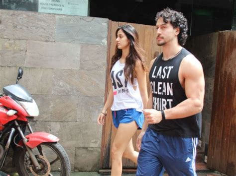 tiger shroff spotted on a lunch date with rumoured girlfriend disha patani