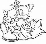 Tails Sonic Coloring Pages Hedgehog Printable Print Colouring Fox Games Color Birthdays Drawing Super Kids Getcolorings Sheets Classic Cartoon Shadow sketch template