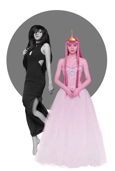 [self]marceline And Princess Bubblegum Cosplay R Adventuretime