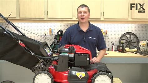 Troy Bilt Lawn Mower Repair – How To Replace The Torsion Spring Youtube