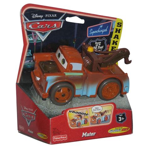 disney pixar cars  shake  racers mater fisher price toy car walmartcom walmartcom