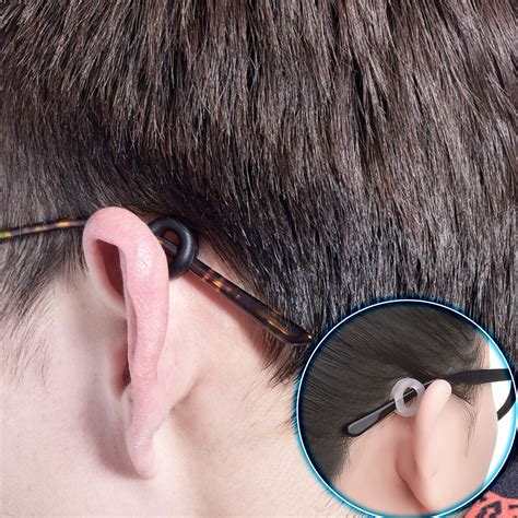 Kalevel Sunglasses Temple Tips Sleeve Anti Slip Glasses Ear Hook Grip 3