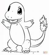 Coloring Charmander Pokemon Pages Printable Drawing Paper sketch template