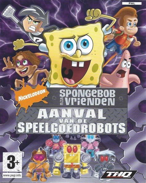 spongebob en zijn vrienden aanval van de speelgoedrobots playstation  games