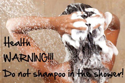 All The Funny Ones Health Tip Shampoo In Shower