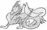 Dragon Coloring Pages Complex Getcolorings Real sketch template