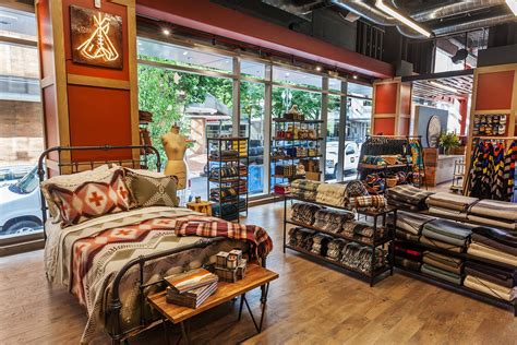 pendleton woolen mills opens flagship store  heart  downtown portland