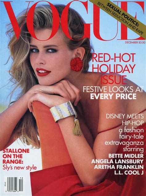 claudia schiffer 46th birthday best appearances in vogue vogue